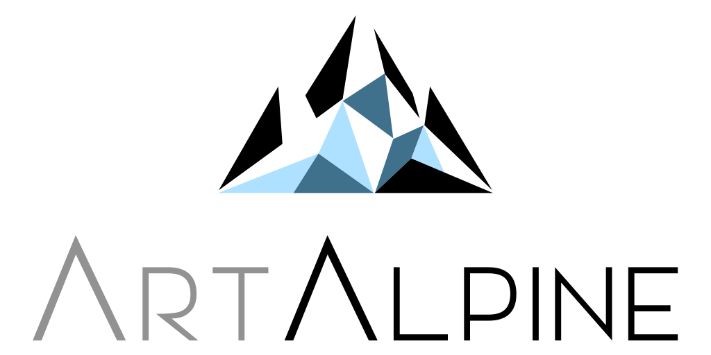 ArtAlpine Logo white